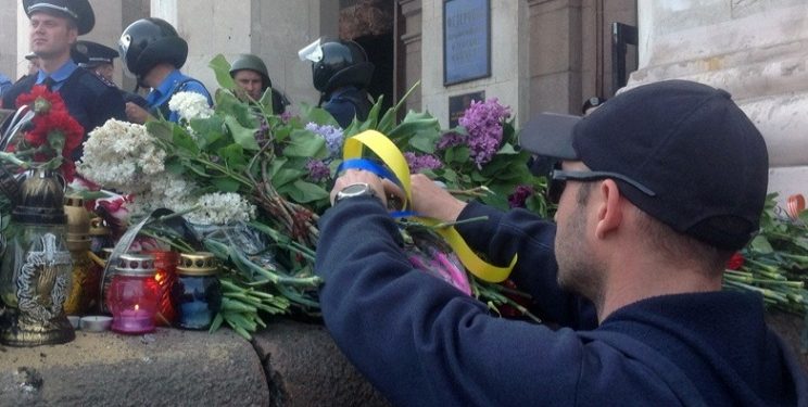 В Одессе прошел памятный митинг о погибших 2 мая 2014 года