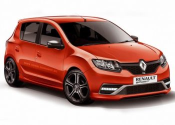 В рендере создан "серийный" облик Renault Sandero RS