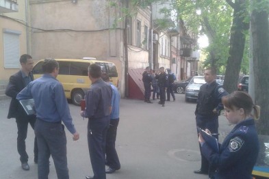 В центре Одессе около офиса «Свободы» произошел взрыв