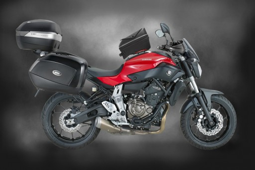 Компания GIVI выпустила полный комплект туристического обвеса для Yamaha MT-07