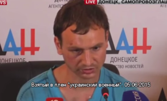 Разоблачен актер, изображавший пленных украинцев для российского ТВ