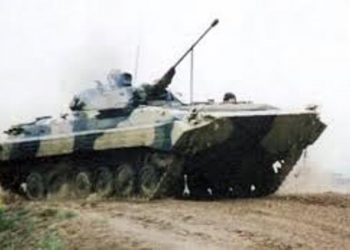 В Луганской области взорвалась БМП с украинскими солдатами