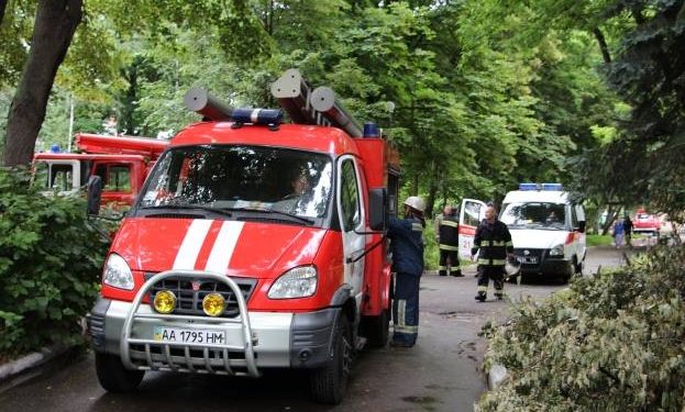 В здании киевской психлечебницы произошел пожар