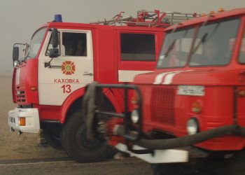 В Херсоне подожгли офис «Свободы»