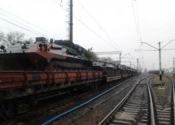Боевики получили подкрепление из РФ в виде эшелона танков и САУ
