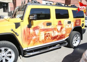 Ресторатор "расписал" свой автомобиль в честь любимого фильма