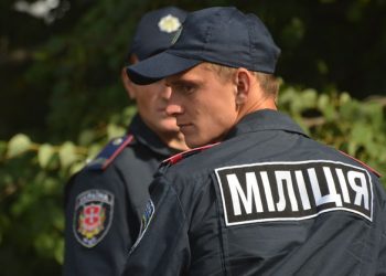 Во Львове возле райотдела МВД взорвалось авто
