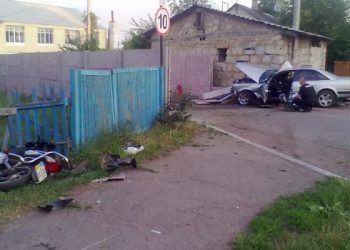 В Александрии пьяный водитель сбил на тротуаре двух детей и пожилого мужчину