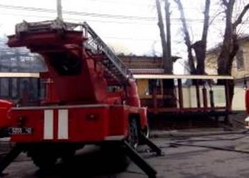В Хмельницком на рынке случился пожар
