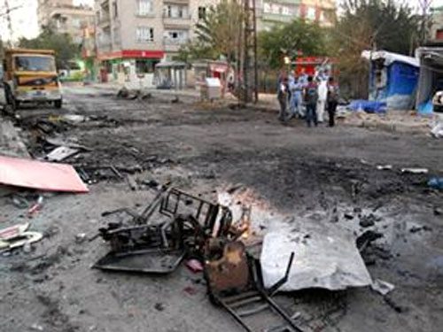 На митинге курдов в Турции прогремел взрыв