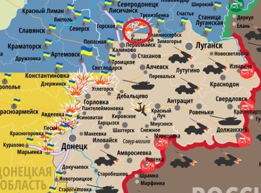 Боевики оккупировали всю «серую зону» около линии разграничения