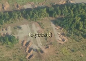 Аэроразведка полка «Днепр-1» свидетельствует, что «русские танки» сбежали с прежних позиций