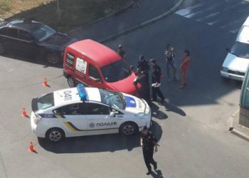 В Киеве новые патрульные попали в ДТП