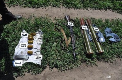 В Днепропетровской области обнаружили тайник с оружием