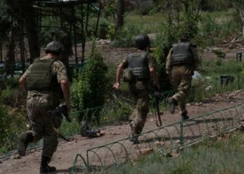 Покинутые позиции террористов в Широкино заминированы, - украинские военные