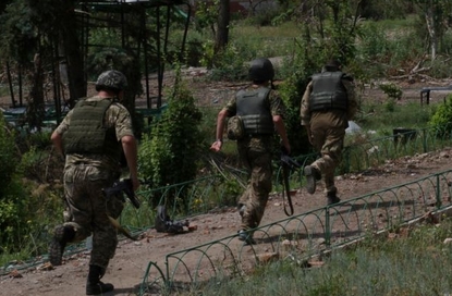 Покинутые позиции террористов в Широкино заминированы, - украинские военные