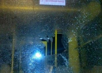 Во Львове открыли огонь по маршрутке с людьми