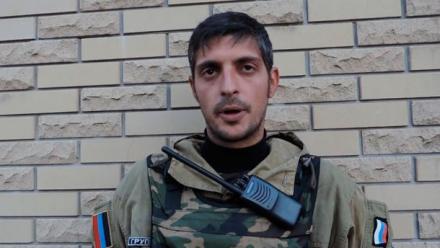 Еще один боевик из банды Гиви «Сомали» с позывным «Кащей» задержан сотрудниками СБУ