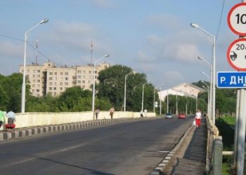 В белорусском Орше пенсионер «заминировал» мост через Днепр