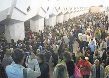 В харьковском метрополитене возникла давка