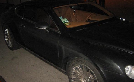 Украинские пограничники задержали Bentley бывшего регионала Медяника