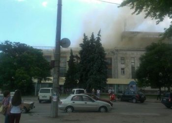 В драмтеатре в Черкассах обрушилась крыша