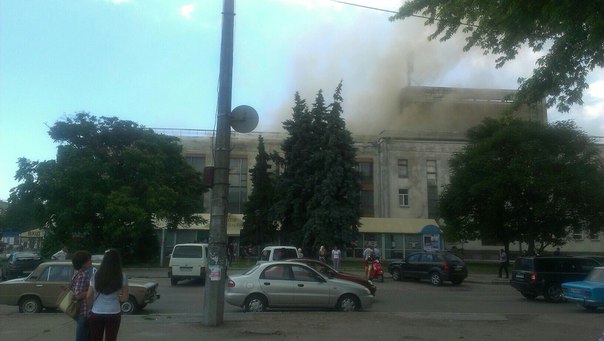 В драмтеатре в Черкассах обрушилась крыша