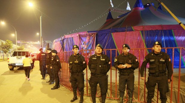 В цирке в столице Перу взорвалась граната