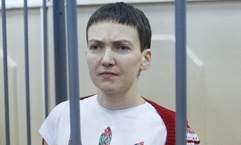 В России не сообщают конкретное место содержания Надежды Савченко