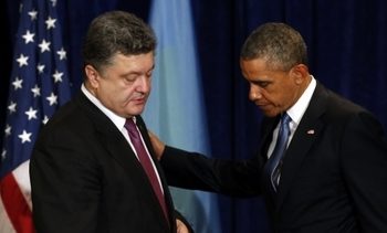 Порошенко рассказал о первой реакции Обамы на крушение Boeing под Донецком