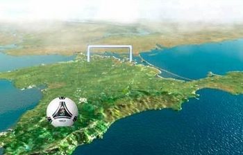 В России открестились от футбола в аннексированном Крыму