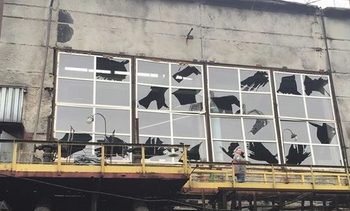 Авдеевский коксохим приостановил работу из-за обстрела
