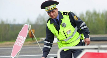 В Беларуси пьяный водитель пытался скрыться от правоохранителей в лесу