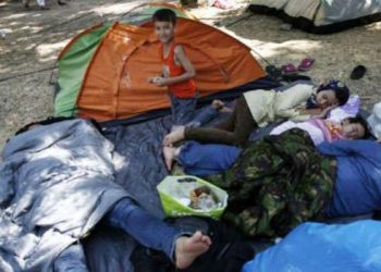 В Греции беженцы живут в ужасных условиях