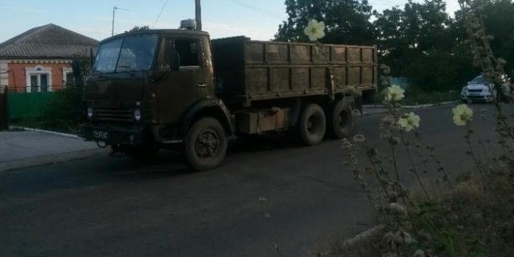 Пьяный украинский солдат на «КАМАЗе» сбил пожилую женщину