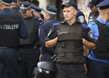 В центр Киева стянули несколько тысяч оперативников