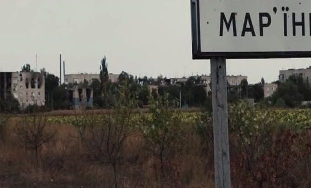 Жителям Марьинки доставили восемь тонн гуманитарной помощи
