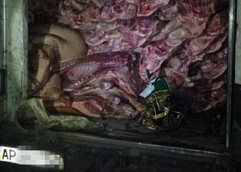 Контрабанду мяса задержали в районе АТО