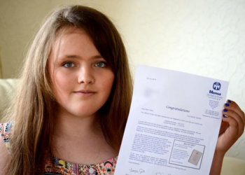 Британская школьница превзошла по IQ Эйнштейна