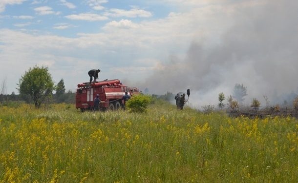 В «Чернобыльской пуще» до сих пор гасят пожар, - пресса