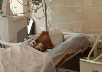 В Днепропетровск доставили тяжелораненых солдат