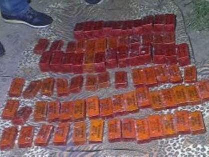 В Днепропетровске солдат пытался продать 20 кг взрывчатки