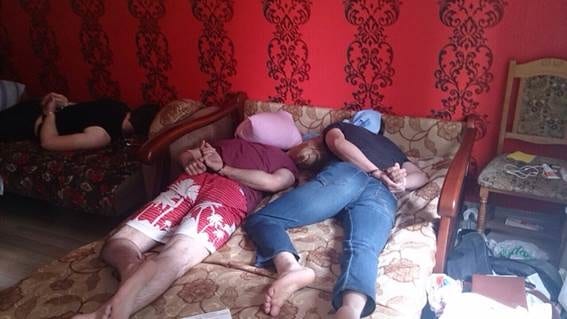 В Киеве СБУ задержала пятерых россиян-террористов