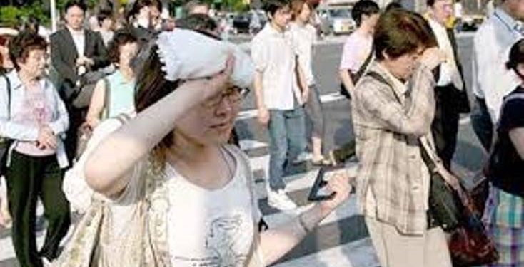 Число жертв аномальной жары в Японии увеличилось до 32 человек
