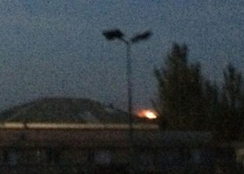 На объездной трассе возле Донецка прогремел взрыв