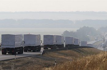РФ заявляет, что направит в Донбасс три колонны в сентябре