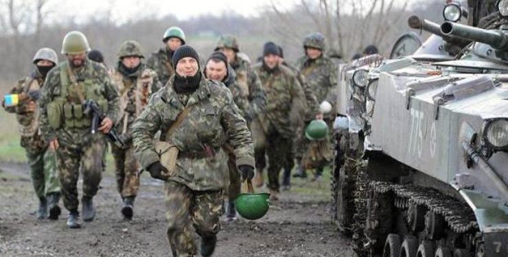 Cолдаты начали спецоперацию по уничтожению диверсантов на Донбассе