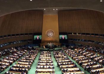 Украинская делегация покинула зал ООН перед выступлением Владимира Путина