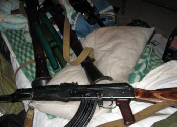 В Киевской области в складском помещении нашлигранатомет и боеприпасы