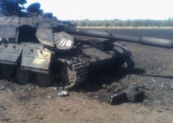 Солдат «Правого сектора» сбежал из плена на вражеском танке